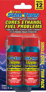STAR TRON<sup>®</sup> SHOOTERS FUEL TREATMENT (STARBRITE) Dispenser w/12 ea 29.6 ml (1 oz.) Bottles